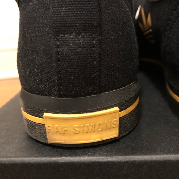 Adidas x Raf Simons Spirit Low (Black/Yellow) - Picture 4 of 6